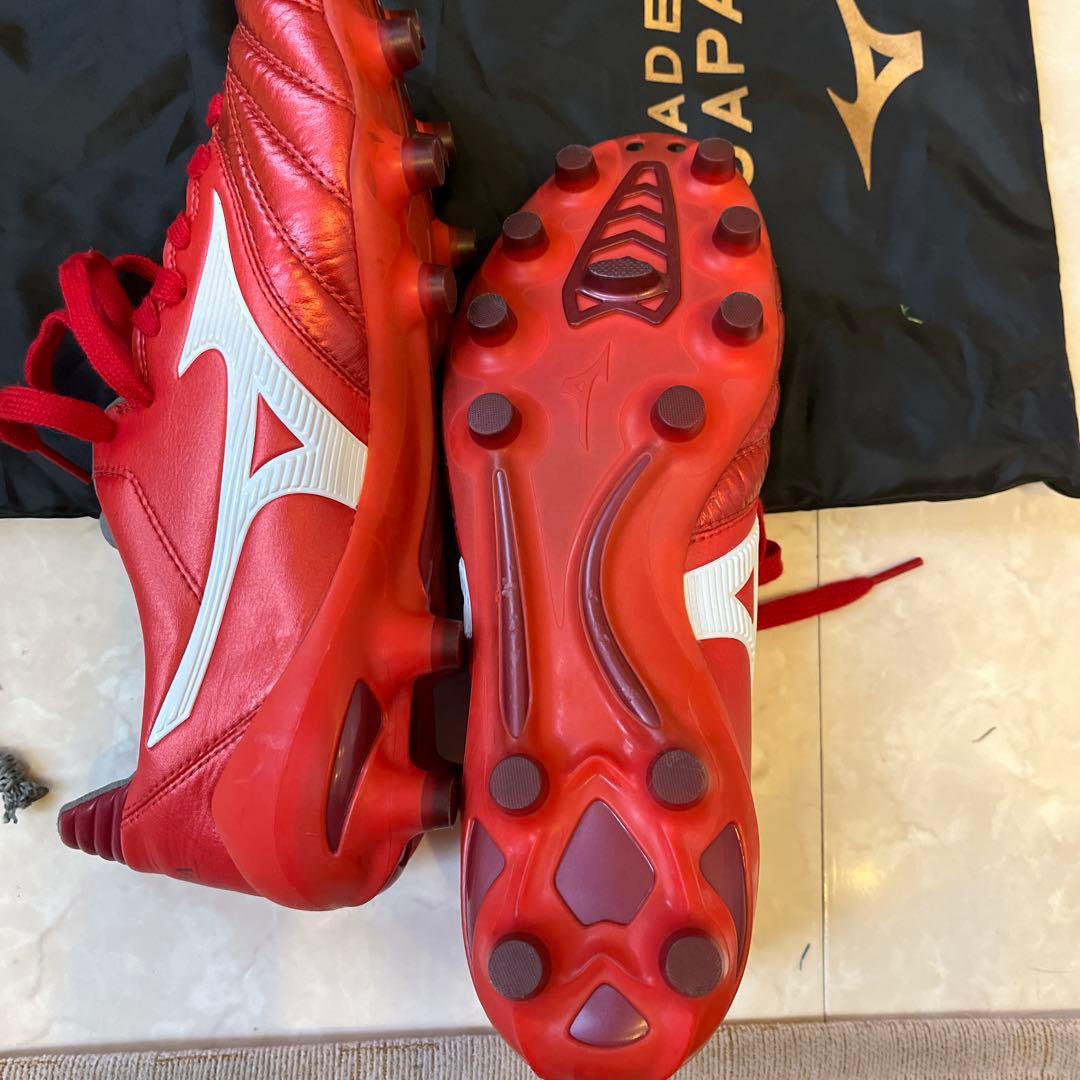 サ*手様 Mizuno Morelia Neo サッカーシューズ レッド