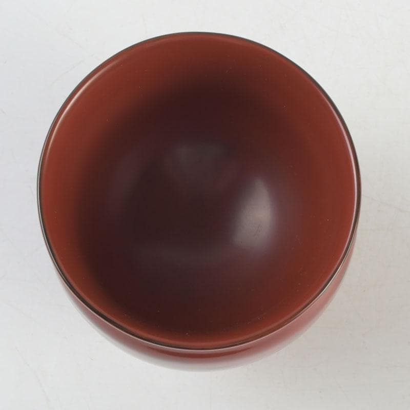 茶道具　根来塗　磯矢阿伎良　茶器　仕覆付　共箱　V　9302