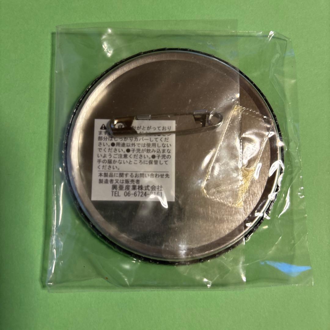 【希少】銀魂缶バッジ　白夜叉　坂田銀時