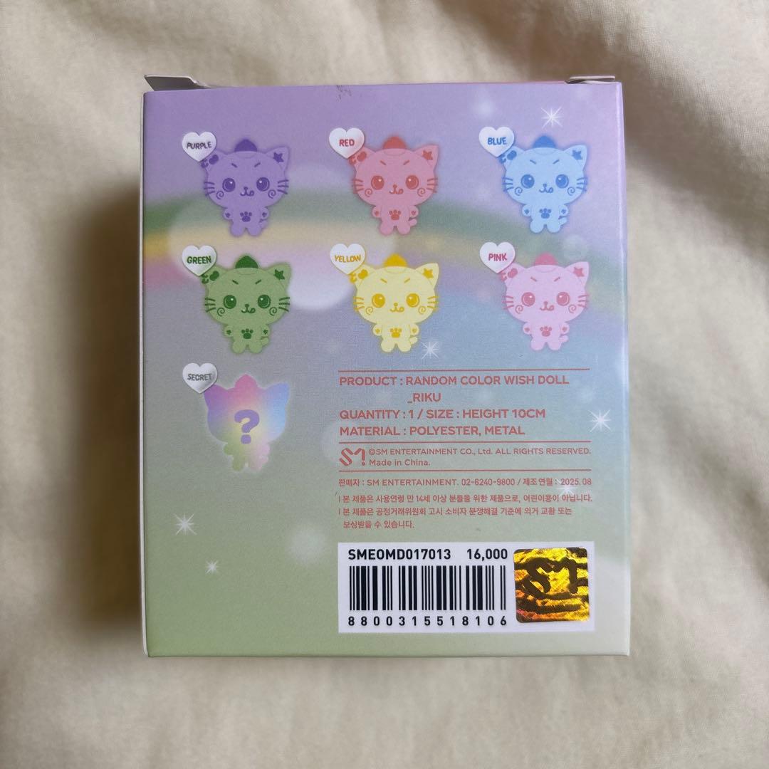 NCTWISH COLOR WISHDOLL リク クリ シークレット 黒