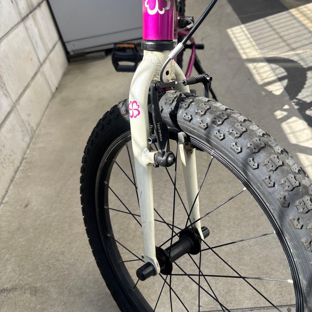 【さいたま市•引取限定】自転車 ヨツバサイクル 20サイズ　パープル（限定色）