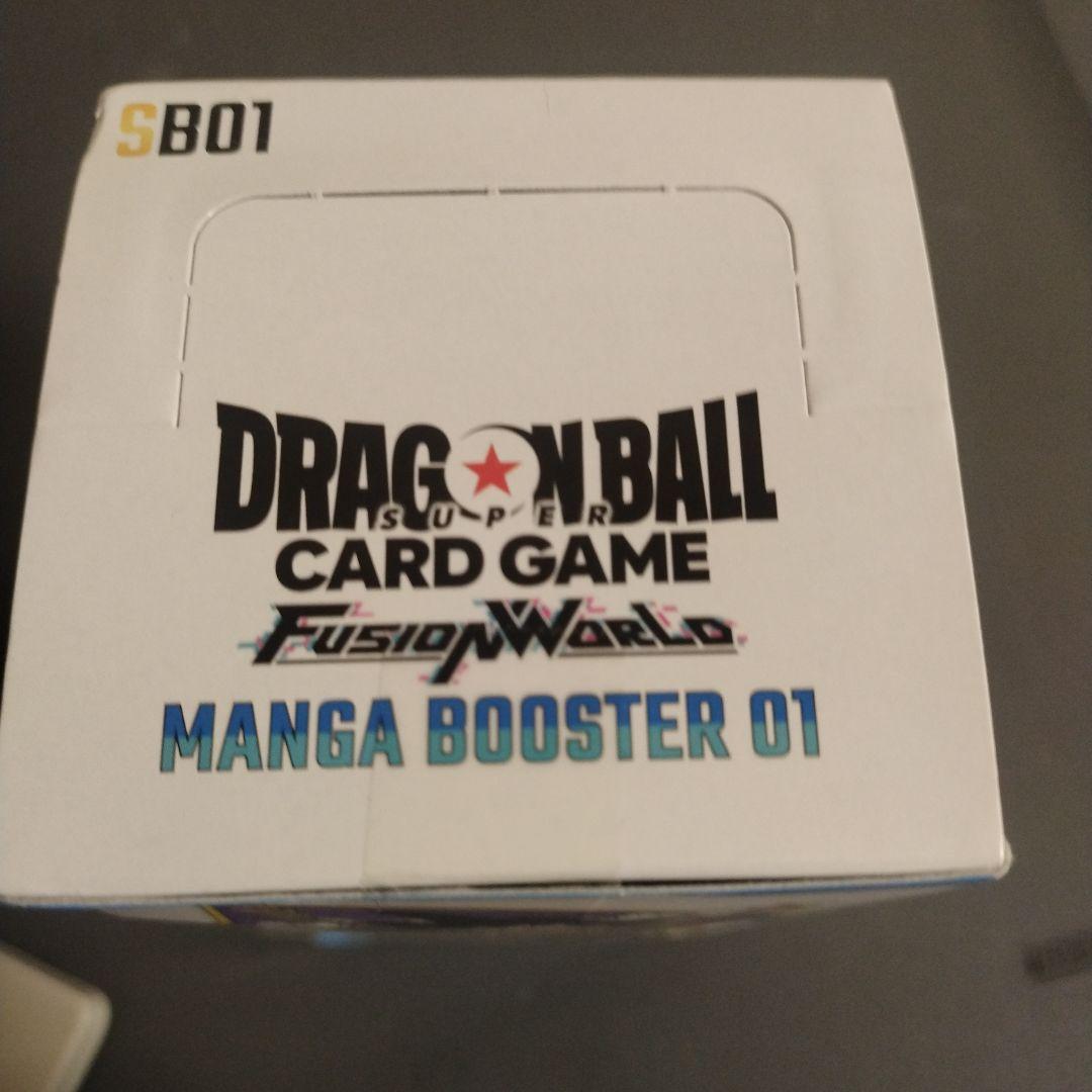 【外箱キズ有】未開封 ドラゴンボール MANGA BOOSTER 01 BOX