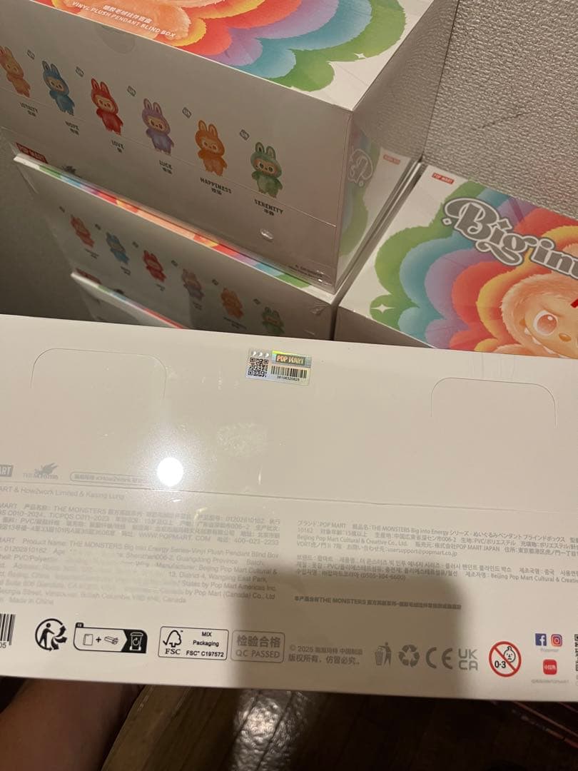 ラブブ Big into Energy ぬいぐるみ アソートボックス 10箱