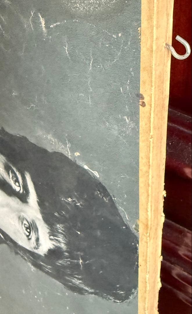 ビートルズ モノクロポスター 大判 傷あり