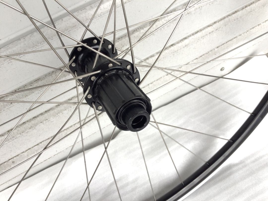 【新品】チューブラーアルミ・ディスクブレーキホイール(シクロクロスに最適)