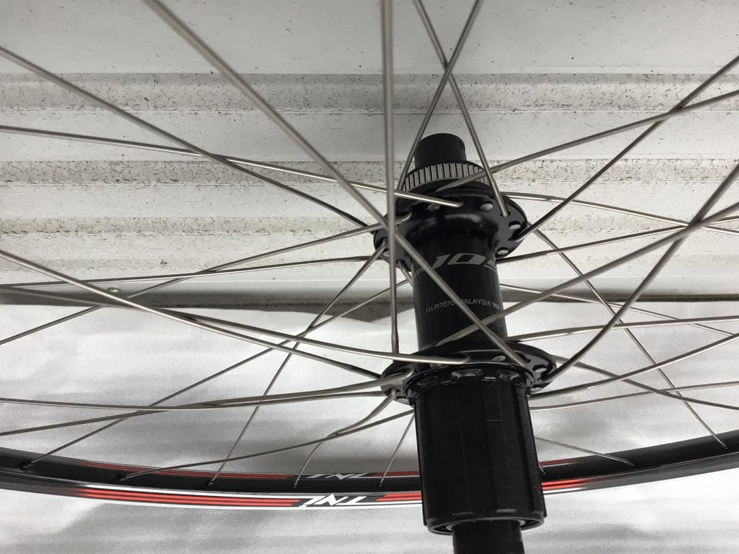 【新品】チューブラーアルミ・ディスクブレーキホイール(シクロクロスに最適)