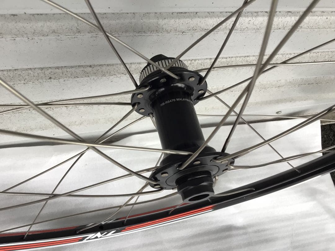 【新品】チューブラーアルミ・ディスクブレーキホイール(シクロクロスに最適)