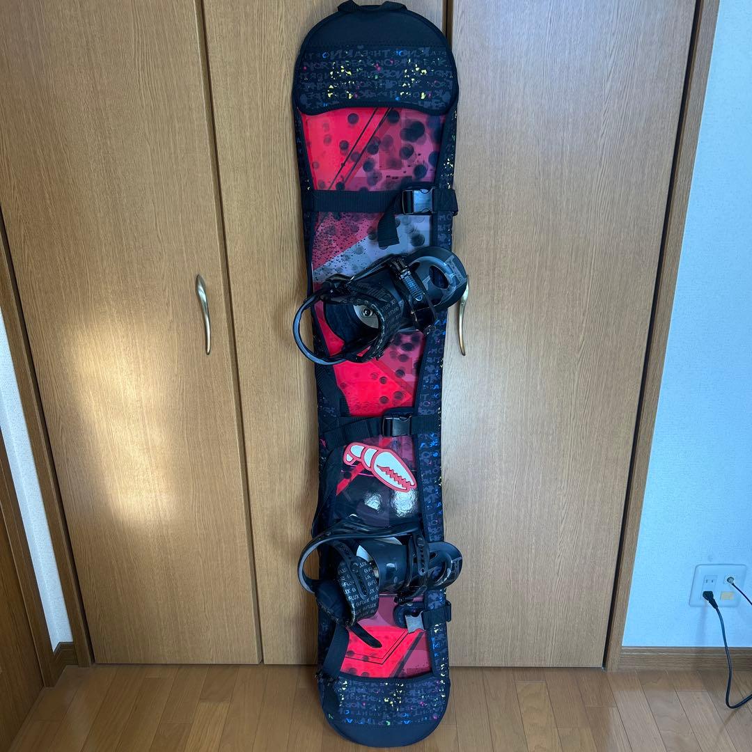 【スノーボード板、ビンディング、ブーツ、カバー付】YONEX/4XP