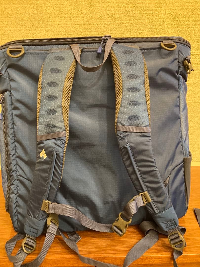 mont-bell リュック型キャリーバッグ 青