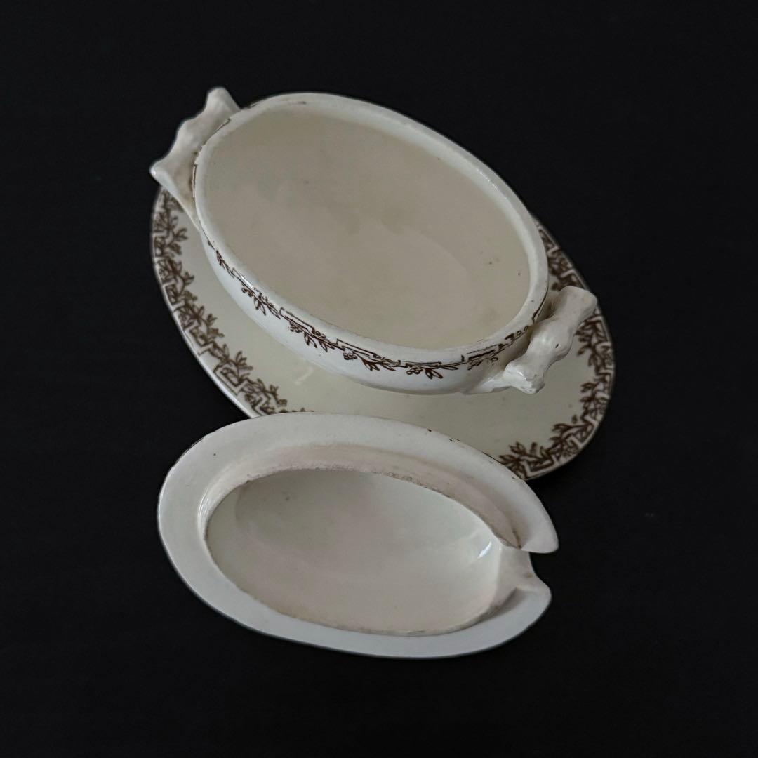 ［ディネット］フランス　アンティーク スーピエール