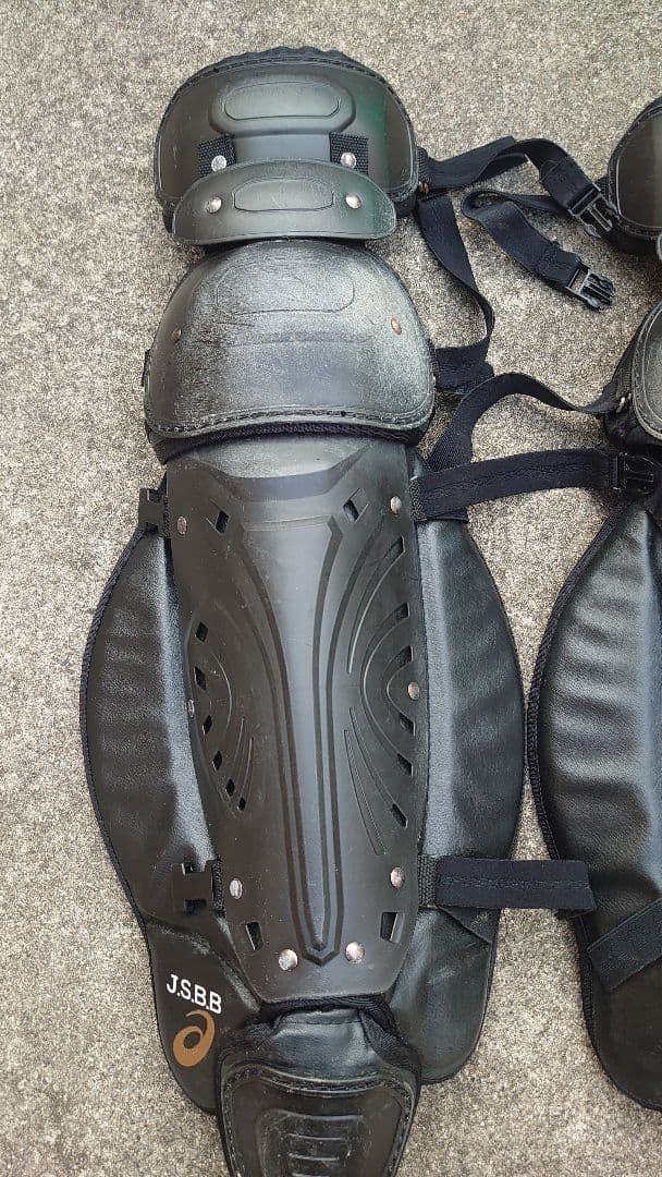 アシックス　ゴールドステージ　軟式用キャッチャー防具　ブラック