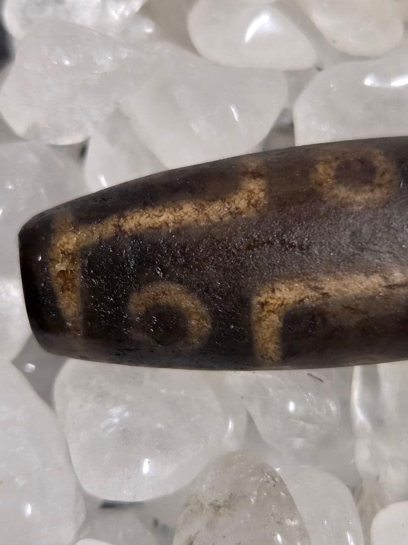 990 天珠　九眼天珠　貴重　珍品　風化　dzibeads！