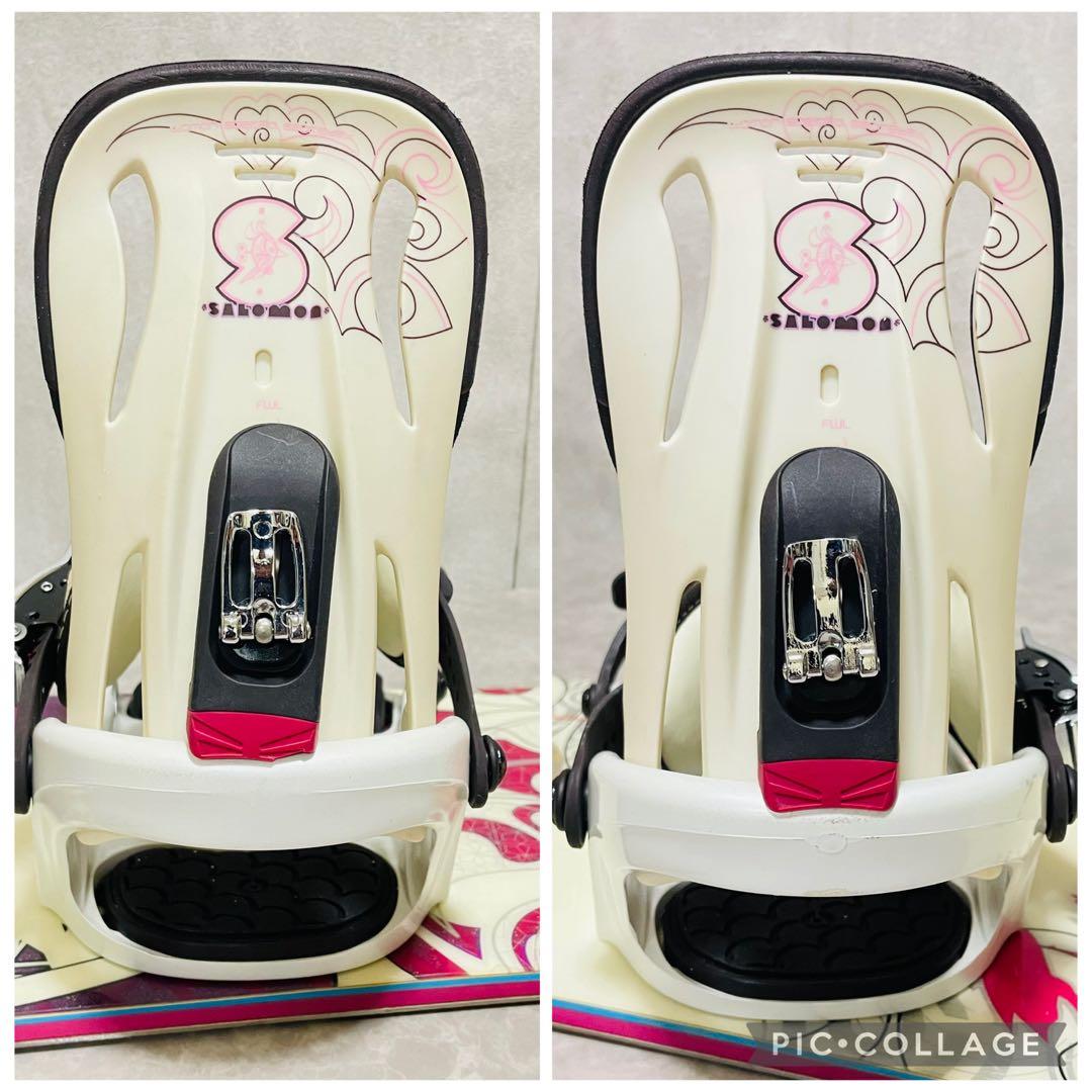 サロモン スノーボード ビンディング セット 初心者 148 M レディース