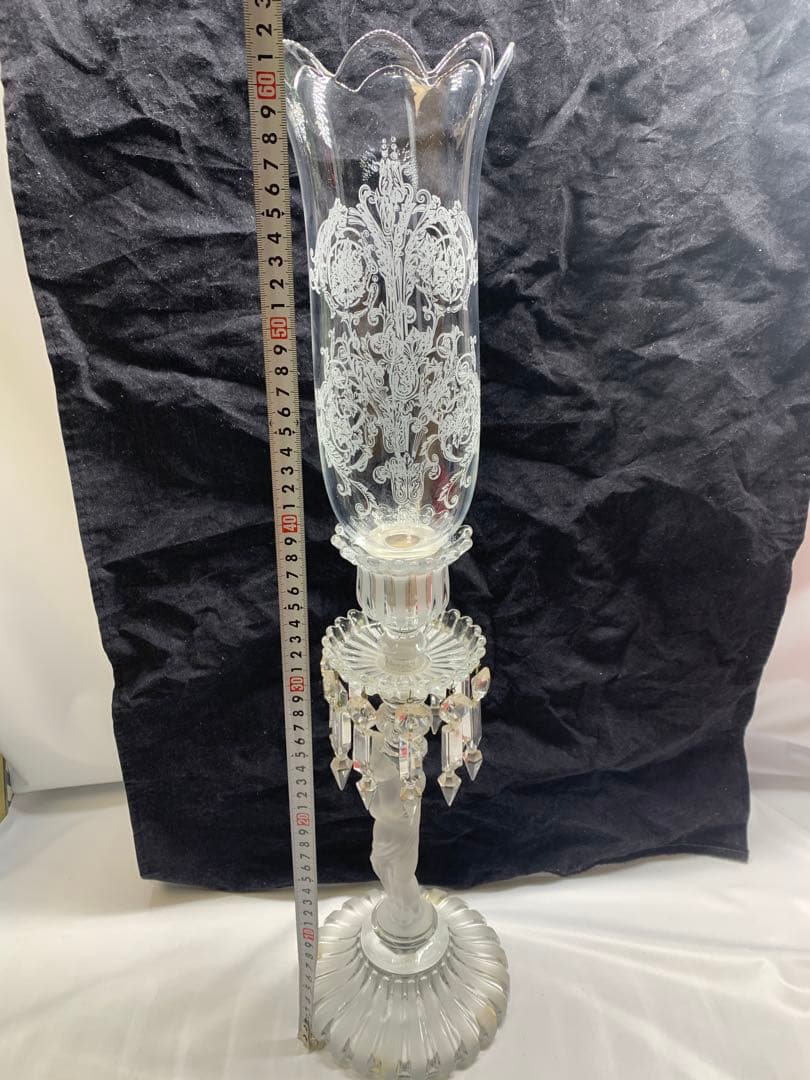 超希少　美品　バカラ　エンファントバカラ クリスタル キャンドルラブラ
