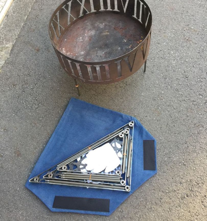 【入手難！一番人気】サンゾクマウンテン・山賊山/[デルタス虎]焚き火 五徳