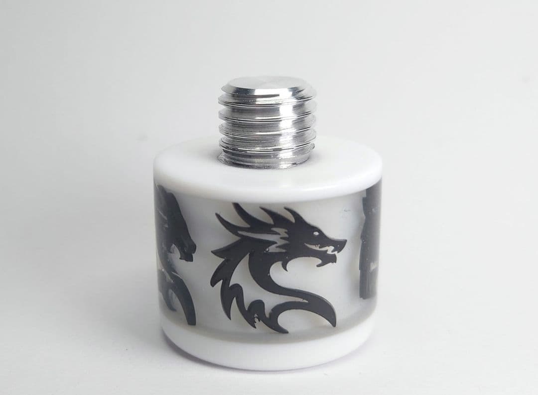 限定商品 1.2インチエクステンション　 MEZZ用(黒のドラゴンデザイン)