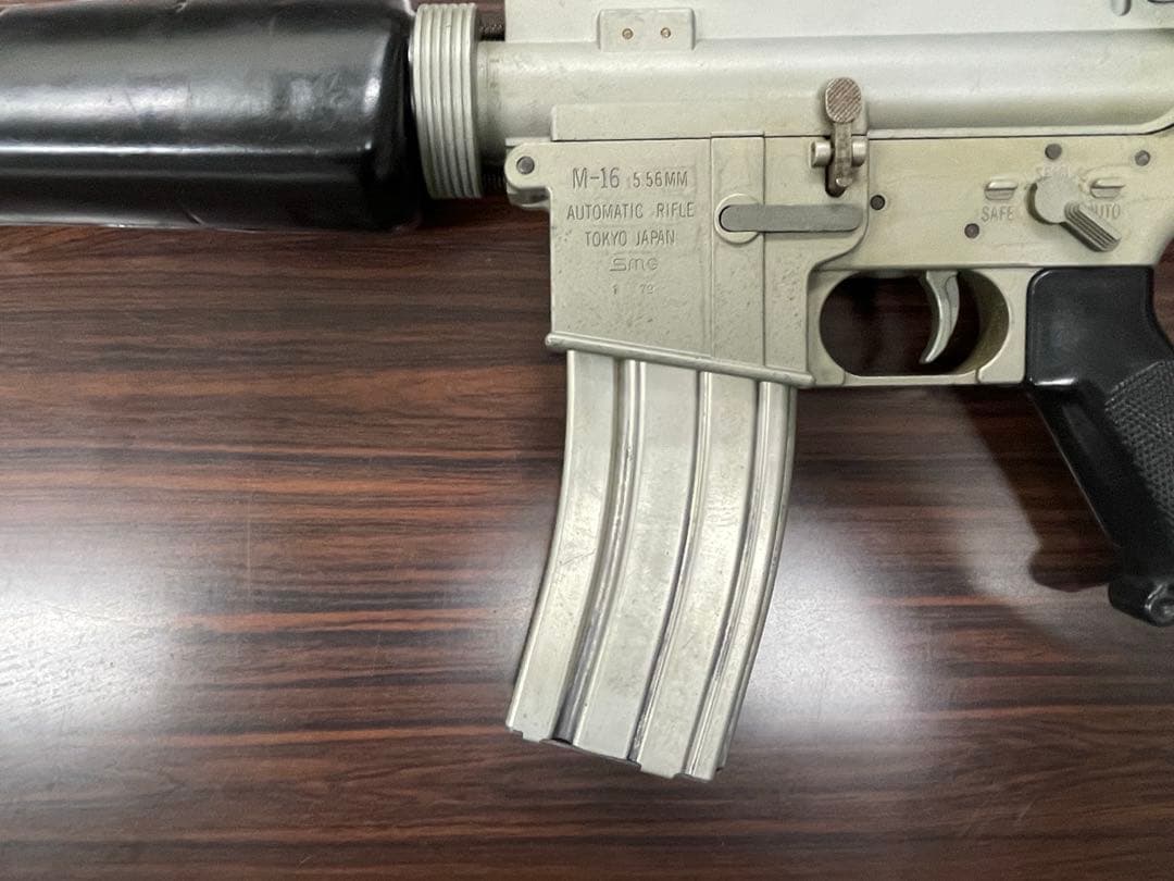 【モデルガン？】M16 置物 オブジェ 【 ジャンク】