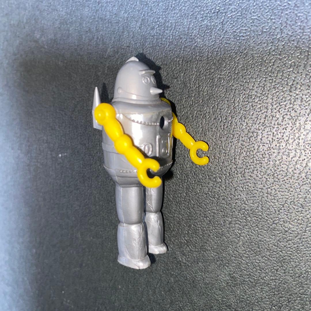 【昭和レトロ】おまけ 鉄人28号風　昭和 プラスチック 当時物