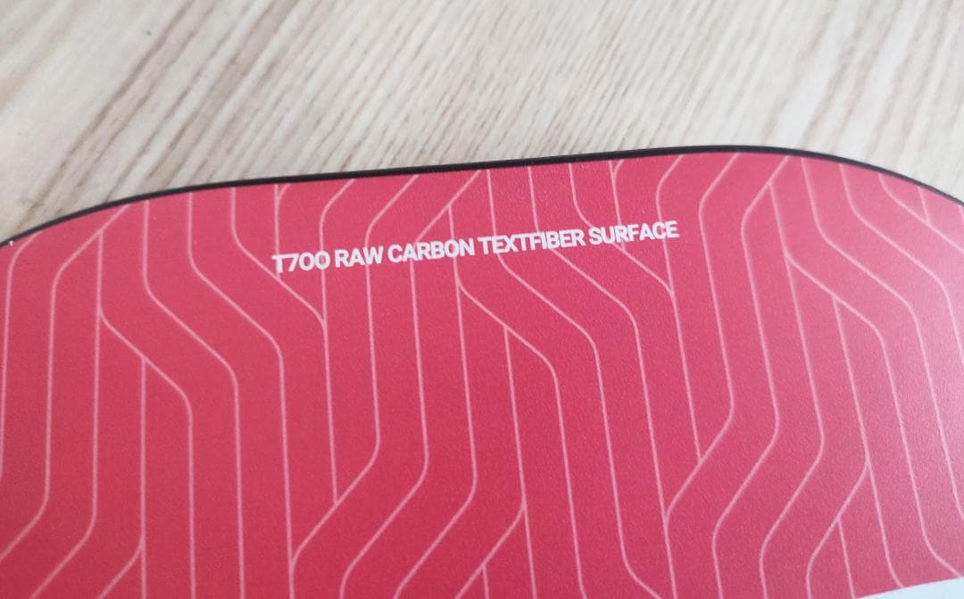 ピックルボール パドル SINSHAM カーボンファイバー エッジレス 赤い