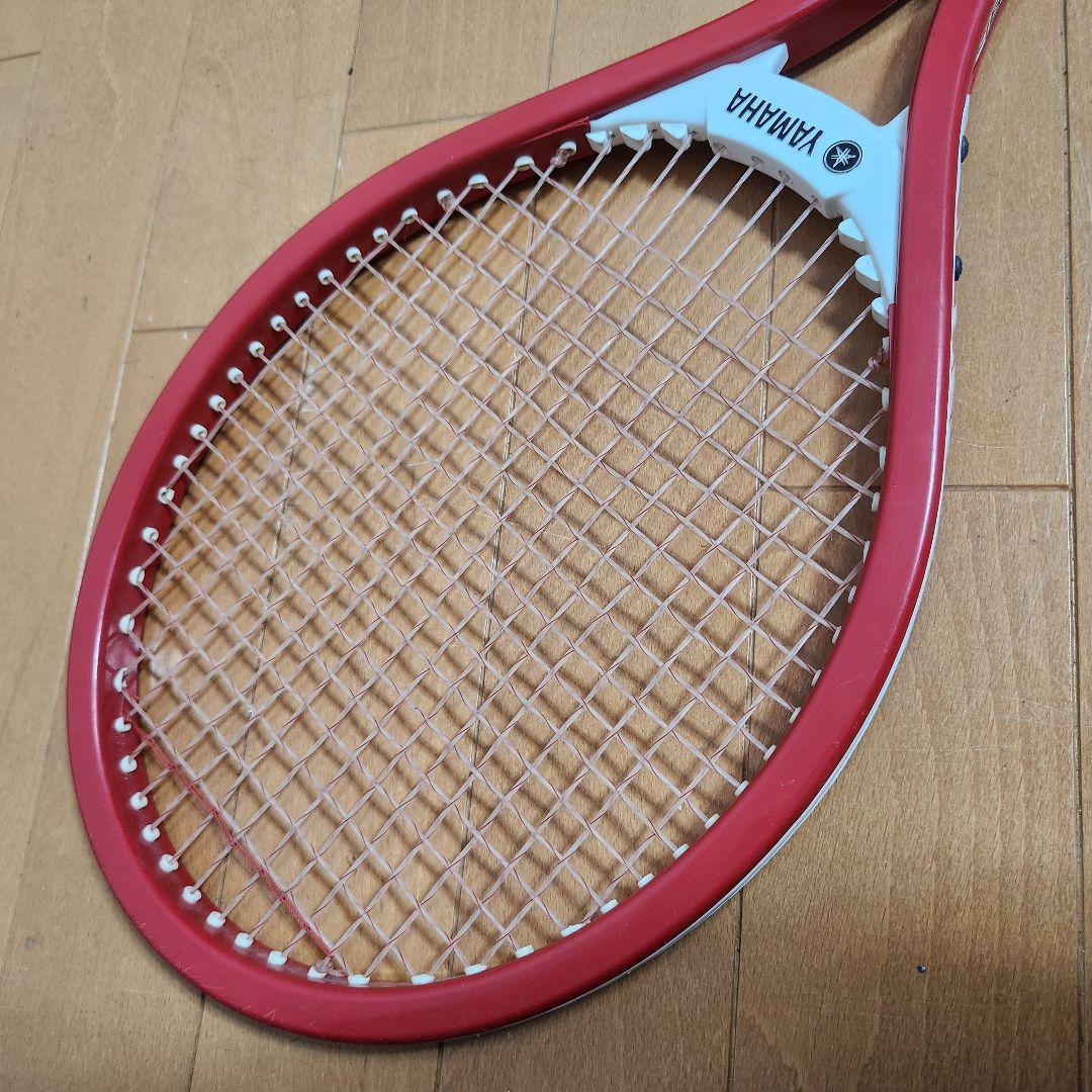 希少 YAMAHA テニスラケット FIBERGLASS YFG30 ヤマハ 赤