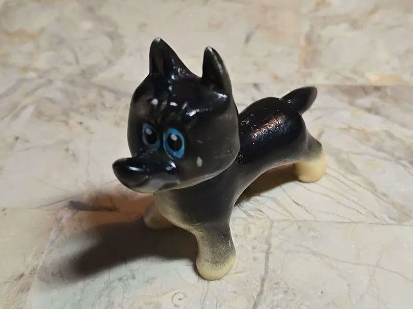 森永まんがココア 狼少年ケン ソフビ人形7体セット