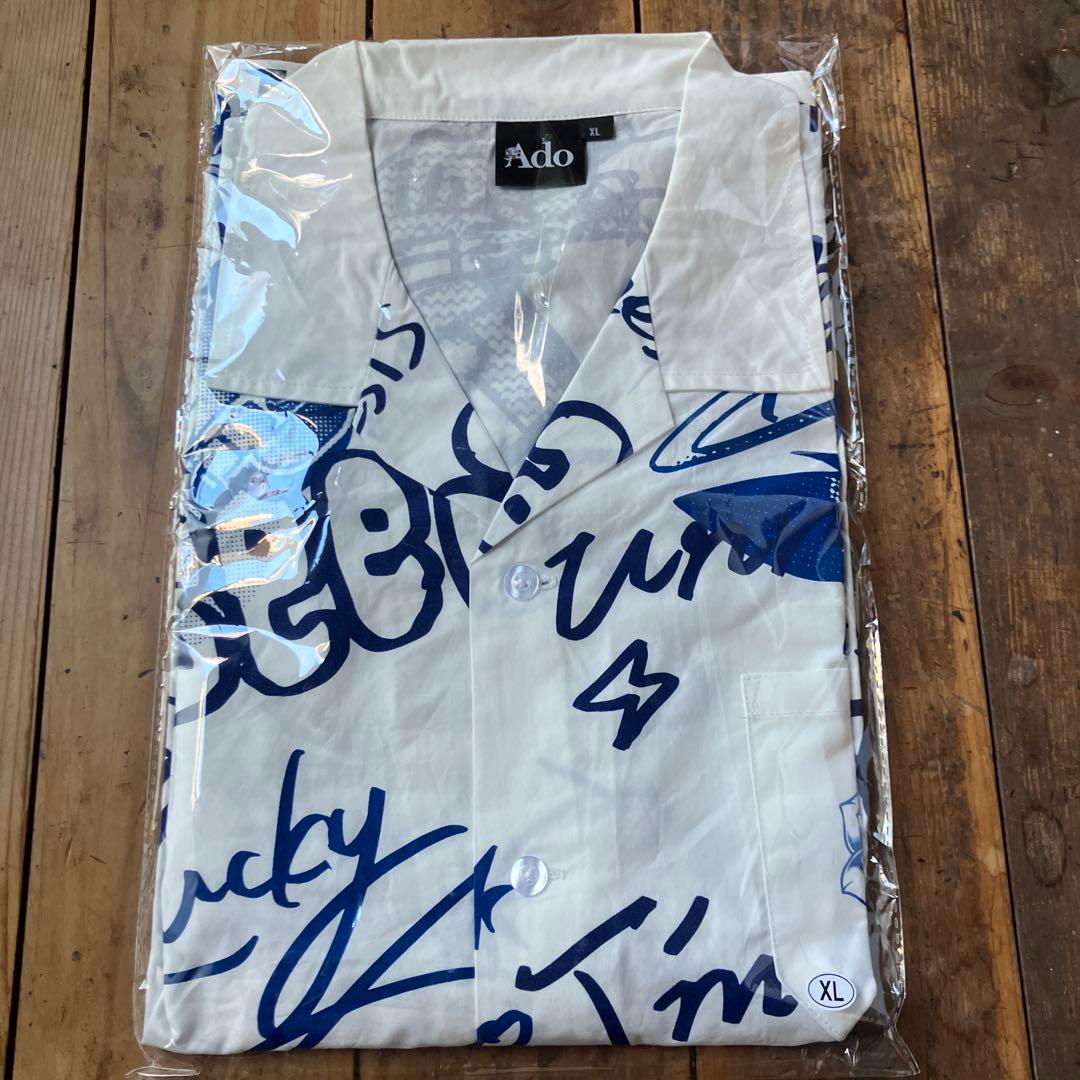 Ado オープンカラーシャツ　XL