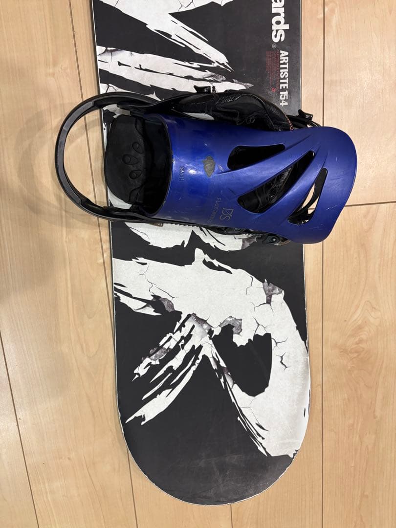 【送料込み】NOVEMBER ARTISTE 154cm バイン＋ボードケース付