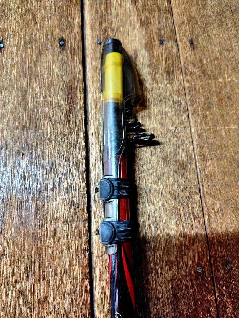 Kenページ 磯竿 がまかつ がま磯 xo 3-53 遠投 赤黒ツートン