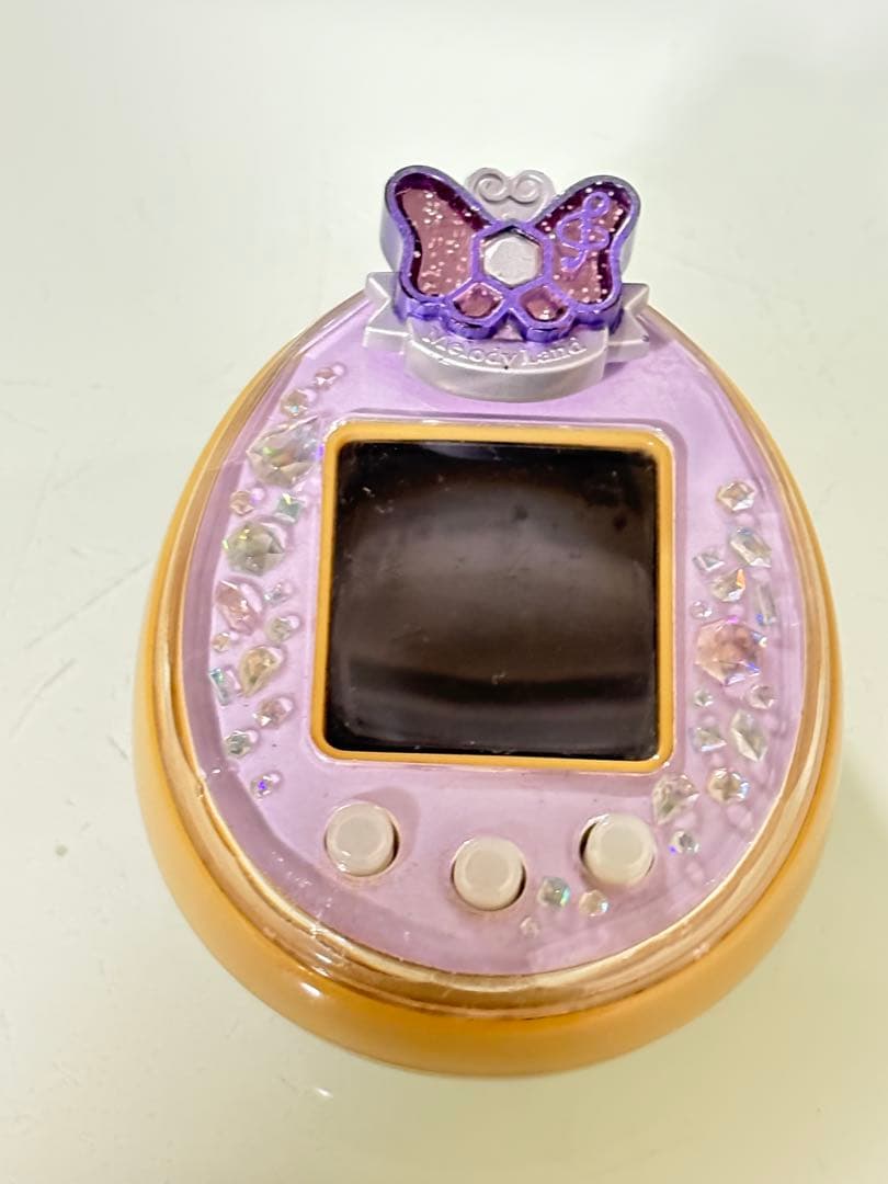 たまごっちピースTamagotchi P'sパープルデコピアス