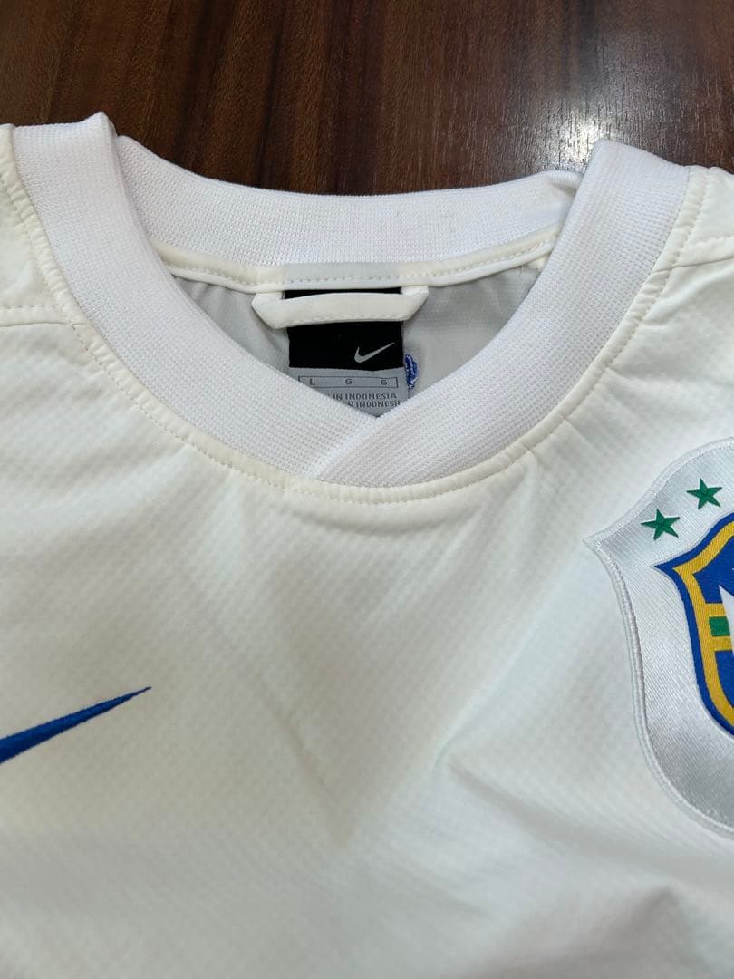 超貴重‼️ ブラジル代表•スタッフ支給品TRウエア・ホワイトUS−L・新品