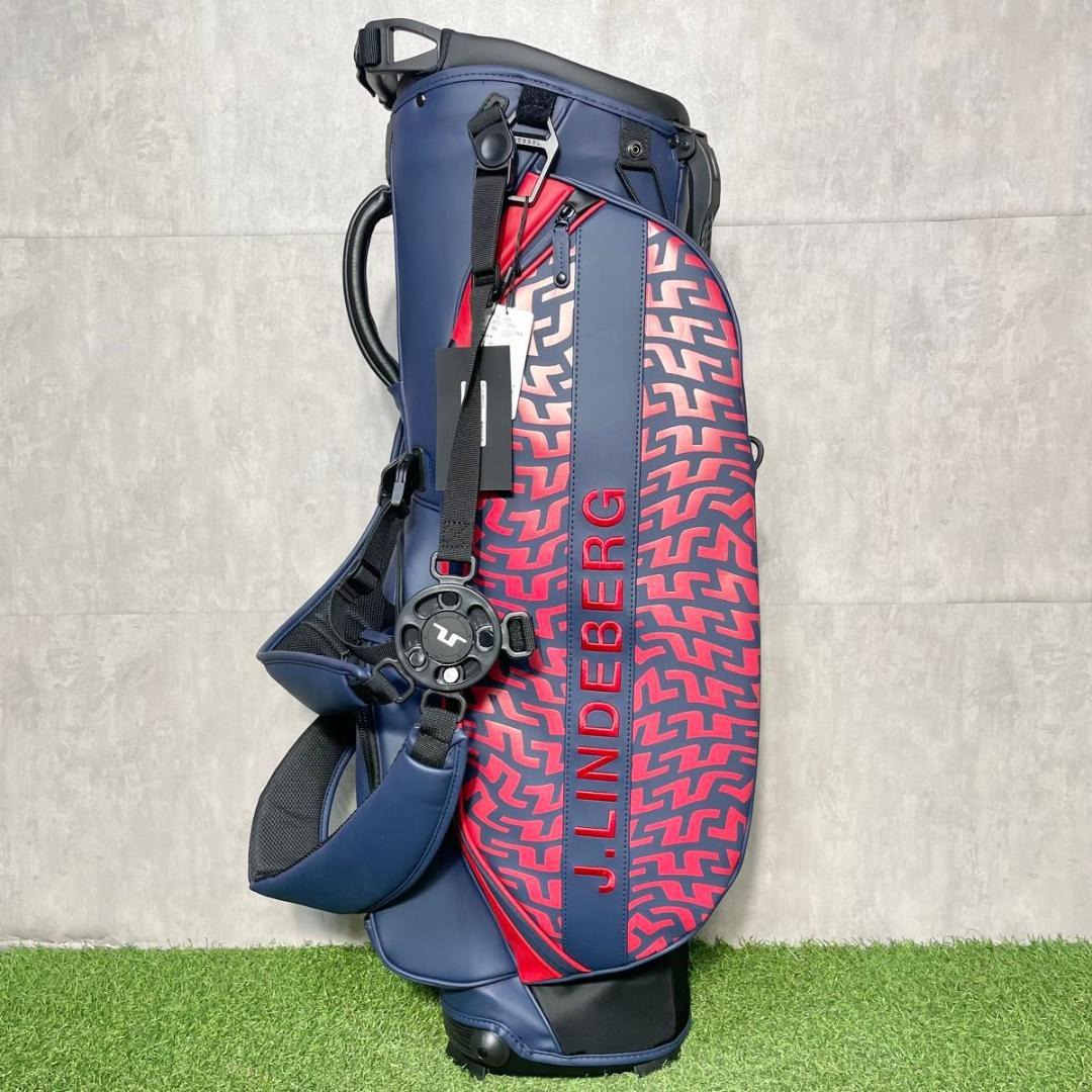 【新品】ジェイリンドバーグ ベゼル コラボモデル キャディバッグ ゴルフバッグ