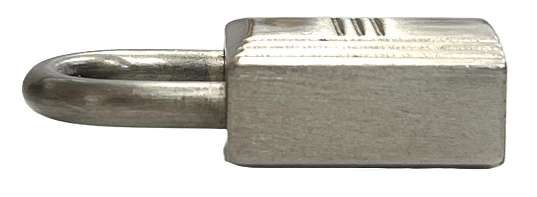 エルメス カデナ＆キー パドロック No.121 シルバー 中古品(96085)