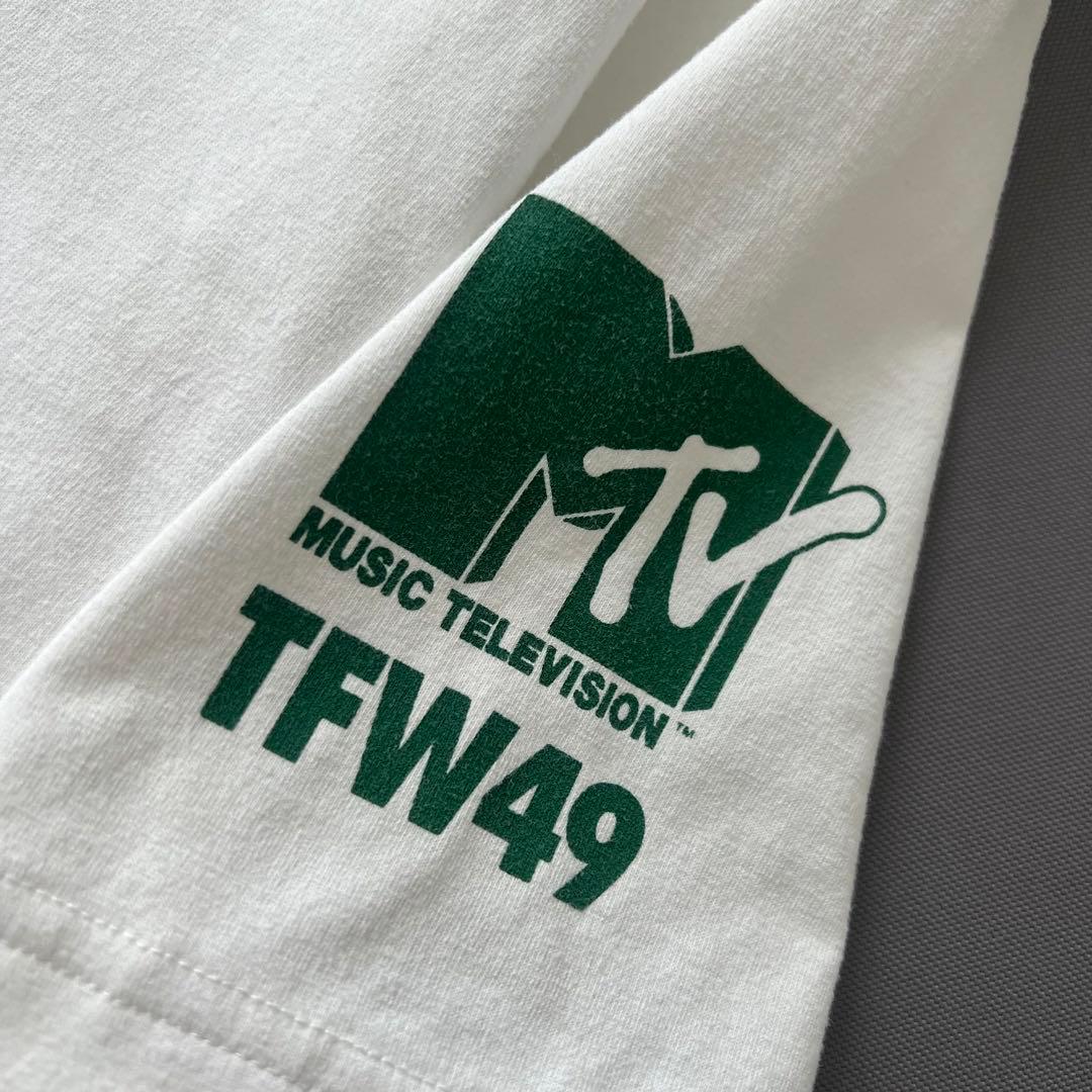 TFW49 MTV 限定　レア　モックネック　半袖シャツ　メンズ　ゴルフ　XL