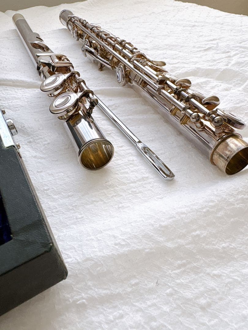 【希少】YAMAHA ヤマハ YFL-43 YFL43 管体銀製