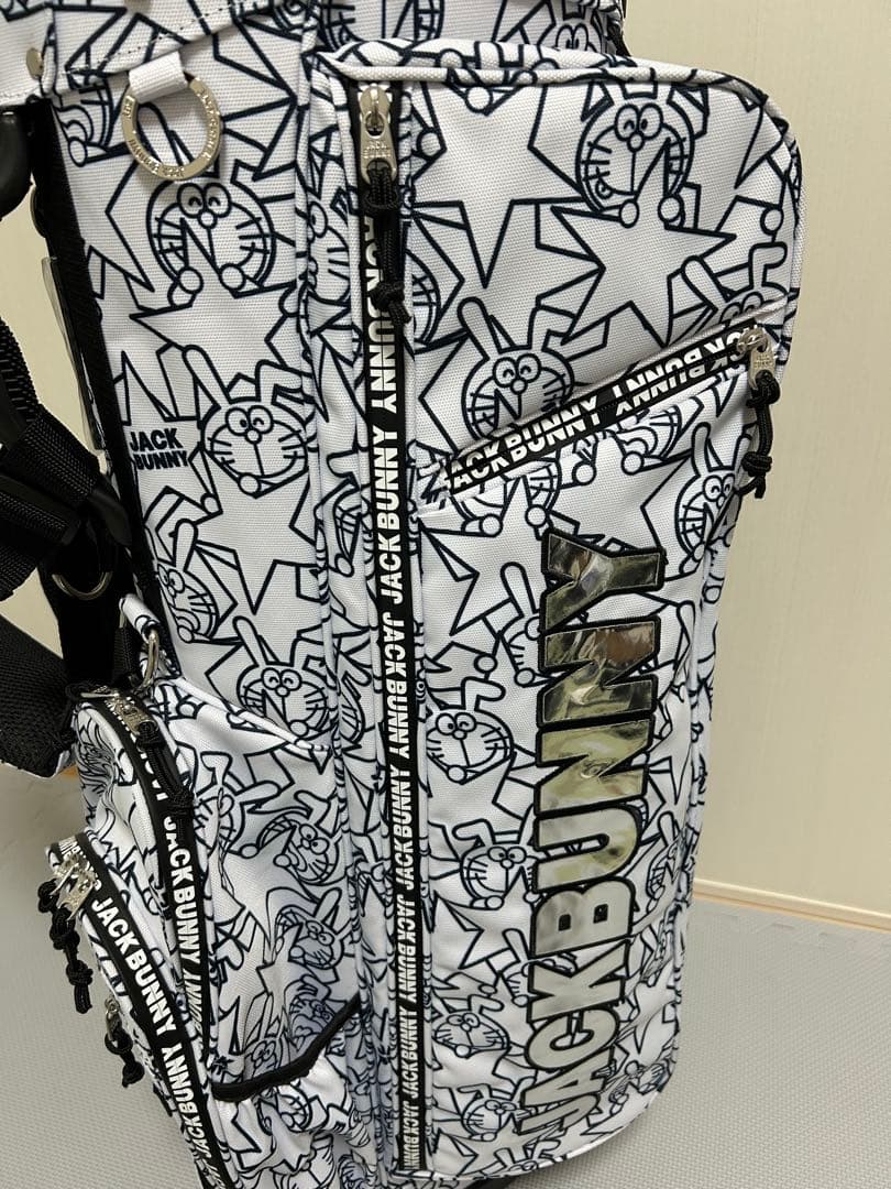 美品　JACK BUNNY ドラえもん　ゴルフバッグ　スタンド　キャディバッグ