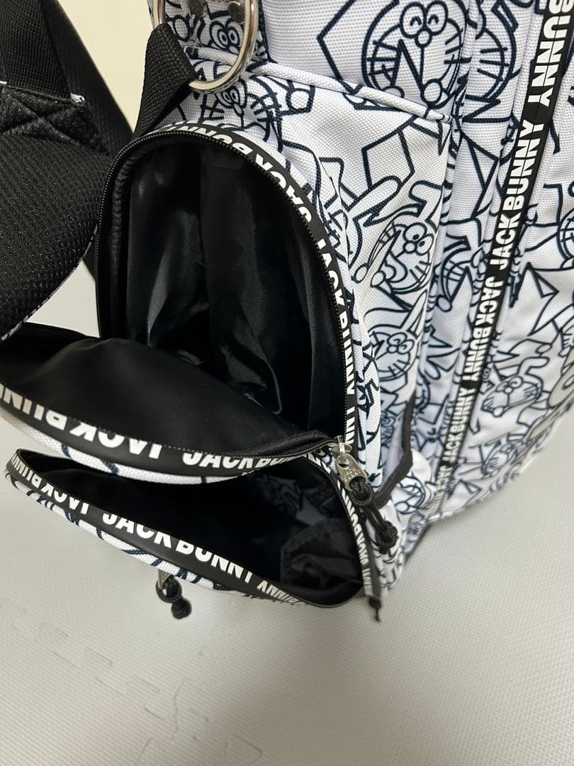 美品　JACK BUNNY ドラえもん　ゴルフバッグ　スタンド　キャディバッグ