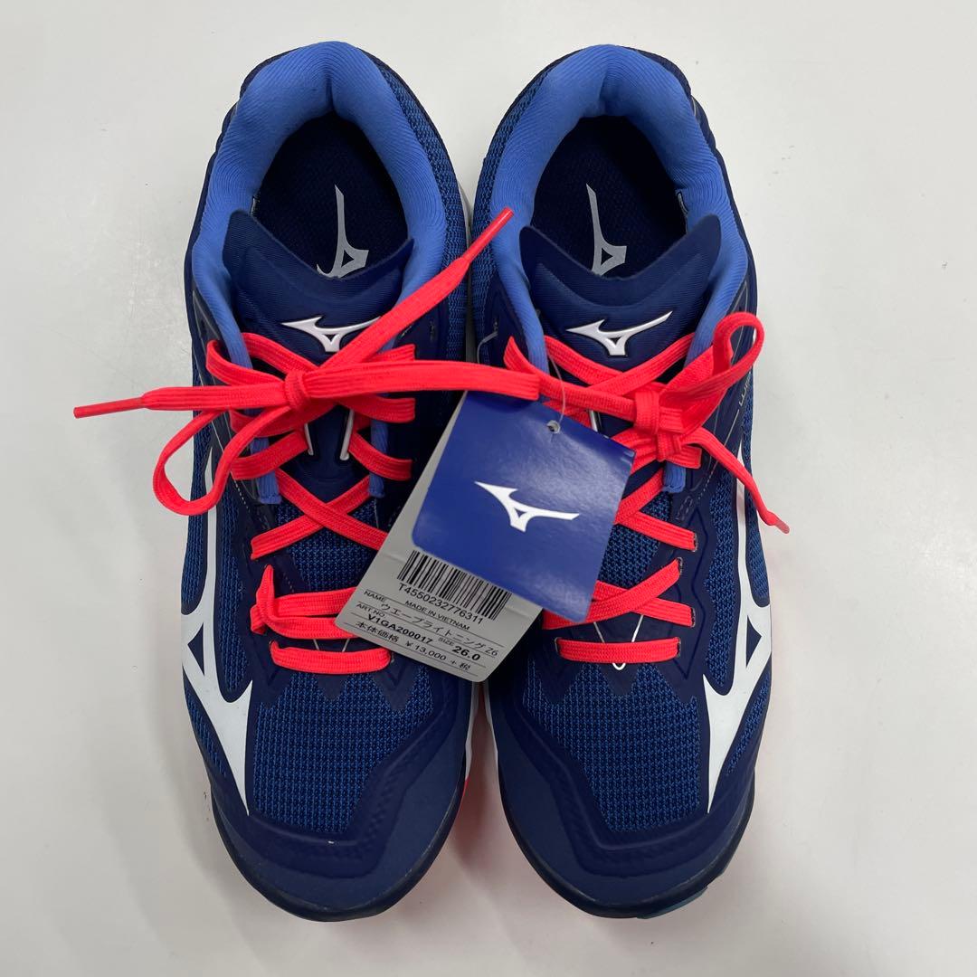 ミズノ　バレーシュ－ズ　ウェ－ブライトニングＺ6 26cm