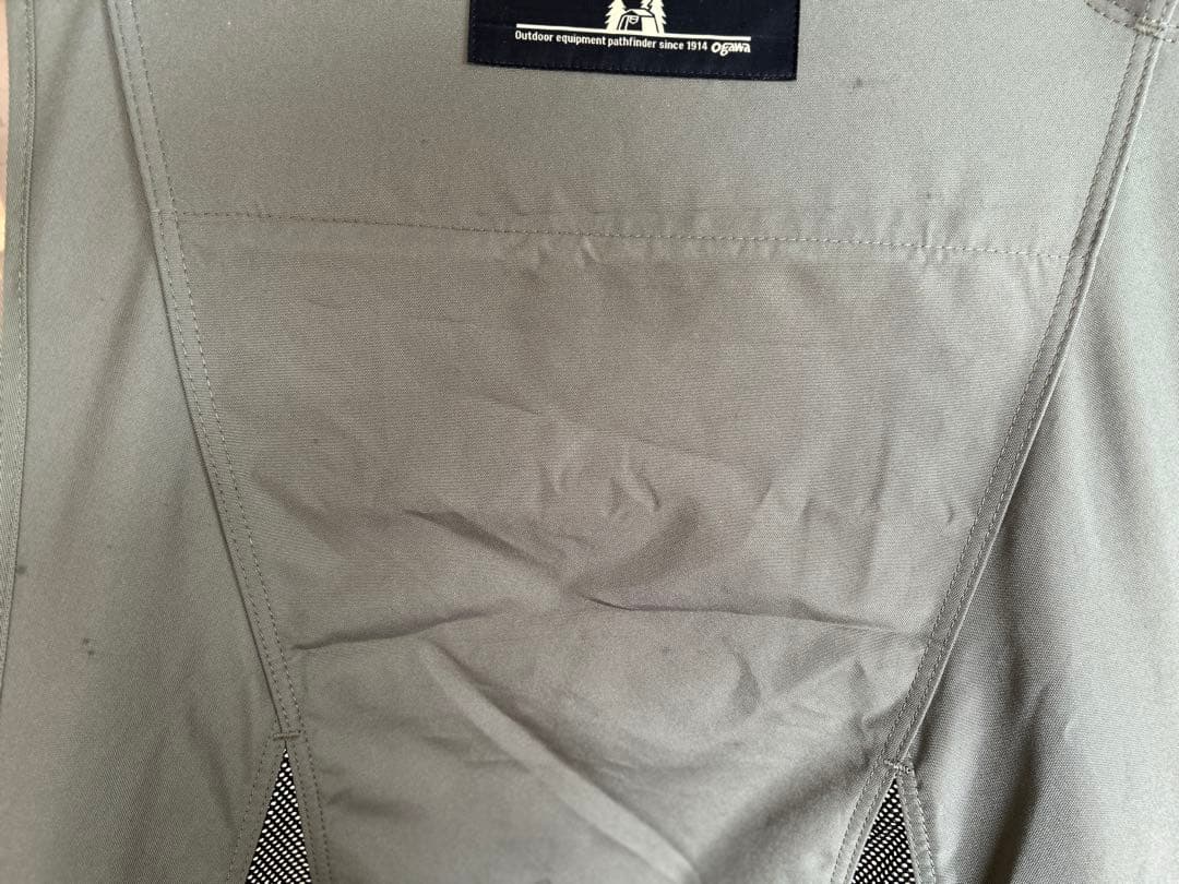 OGAWAツーアングルチェアオリーブグリーンL