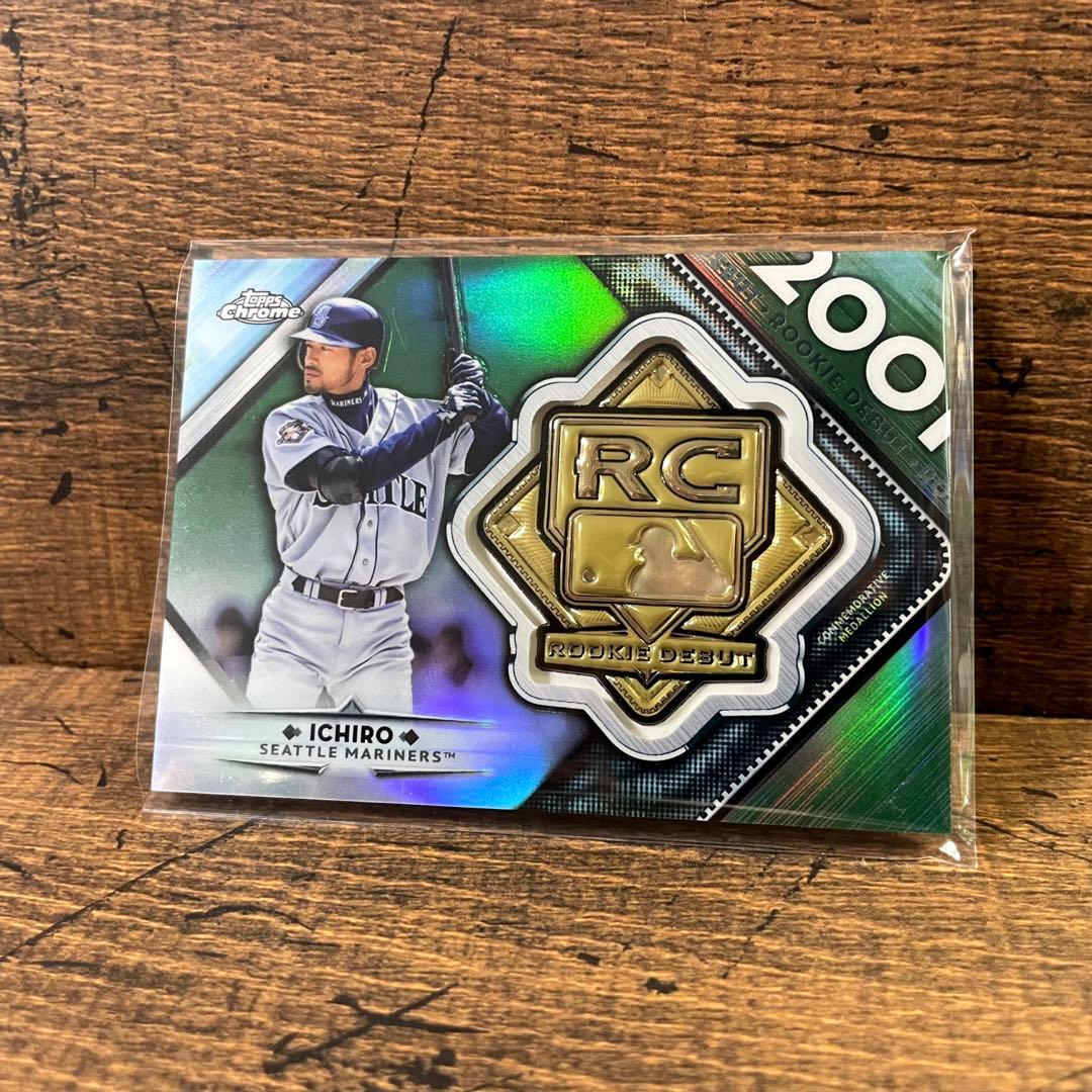 入手困難 イチロー 世界99枚限定 グリーンクロム ルーキー記念メダリオン