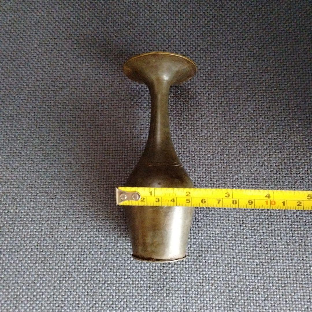 旧蔵した中国古董　中国北宋花弧金属器　貴重希少