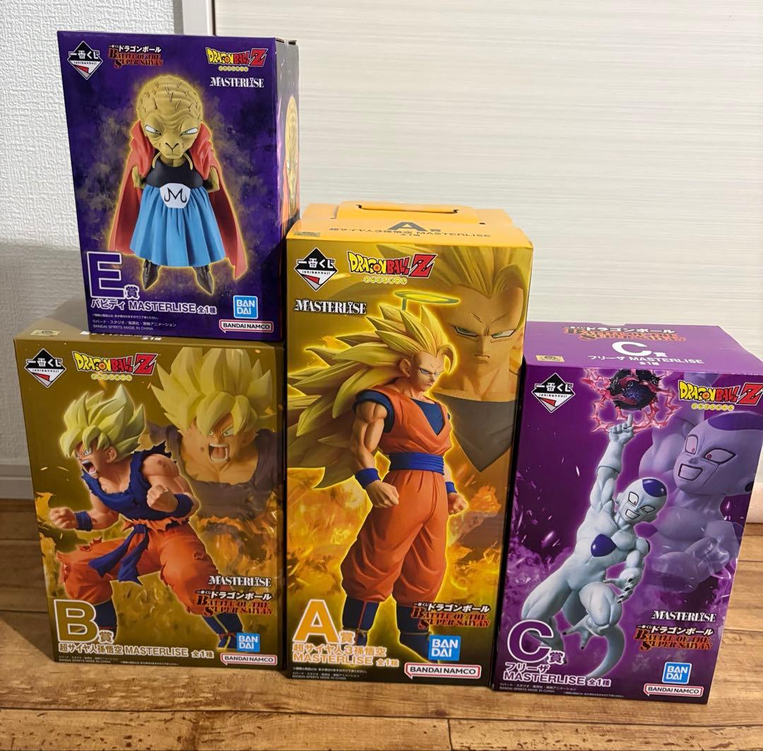 一番くじ ドラゴンボール ABCE賞　孫悟空 バビディ　フリーザ　フィギュア