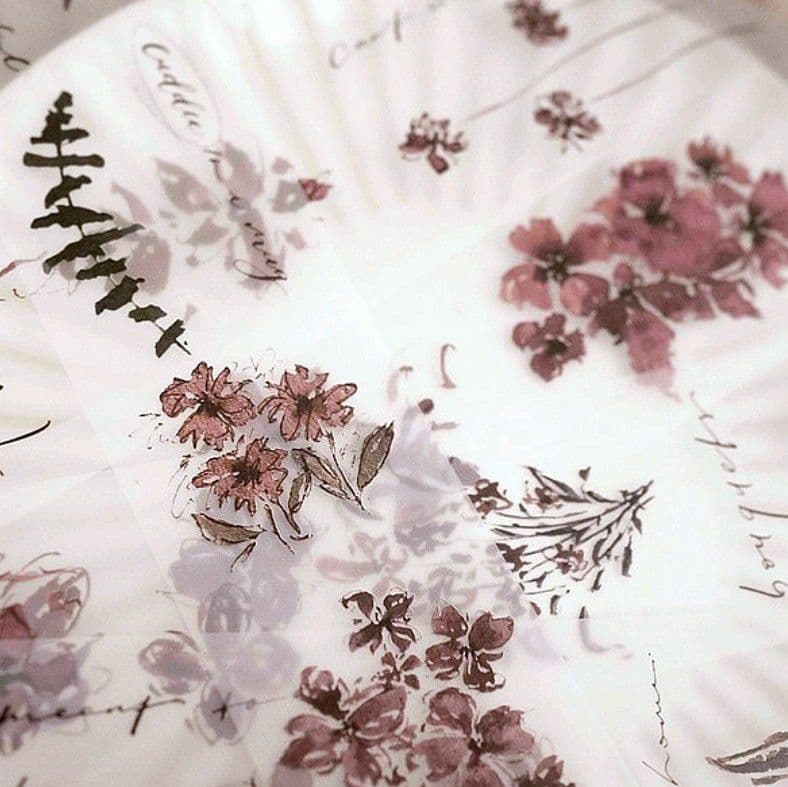 海外マステ ☆ floral ☆ jr.journal