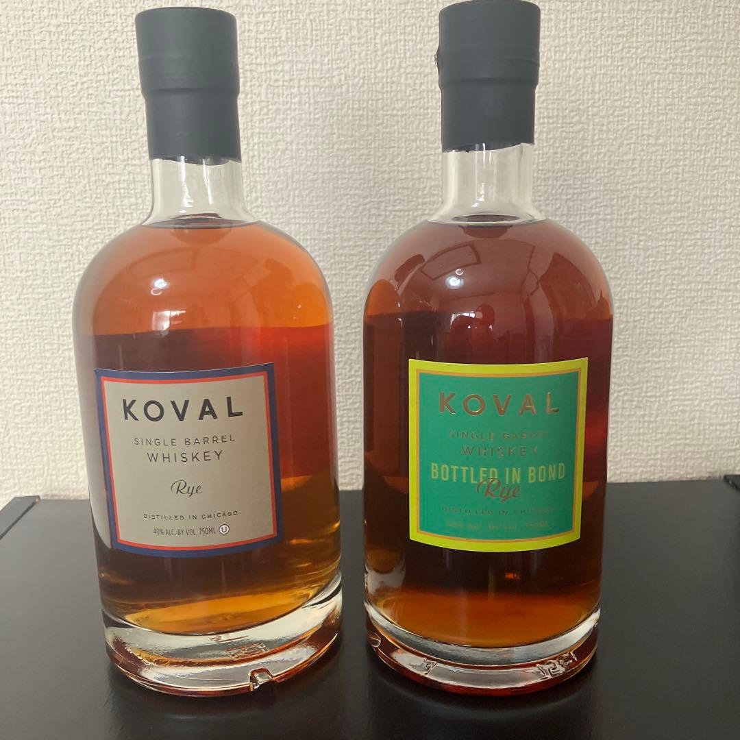KOVAL ウィスキー2種
