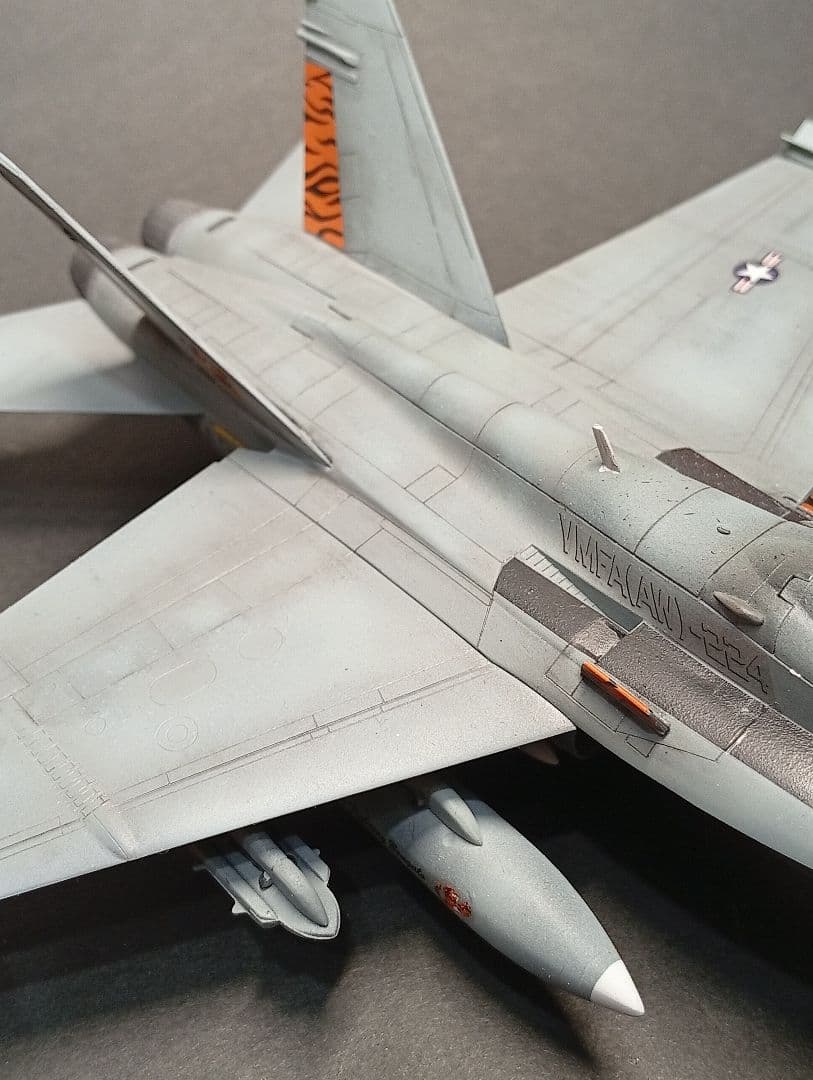 F/A-18 ホーネット 　フライングタイガース完成品！