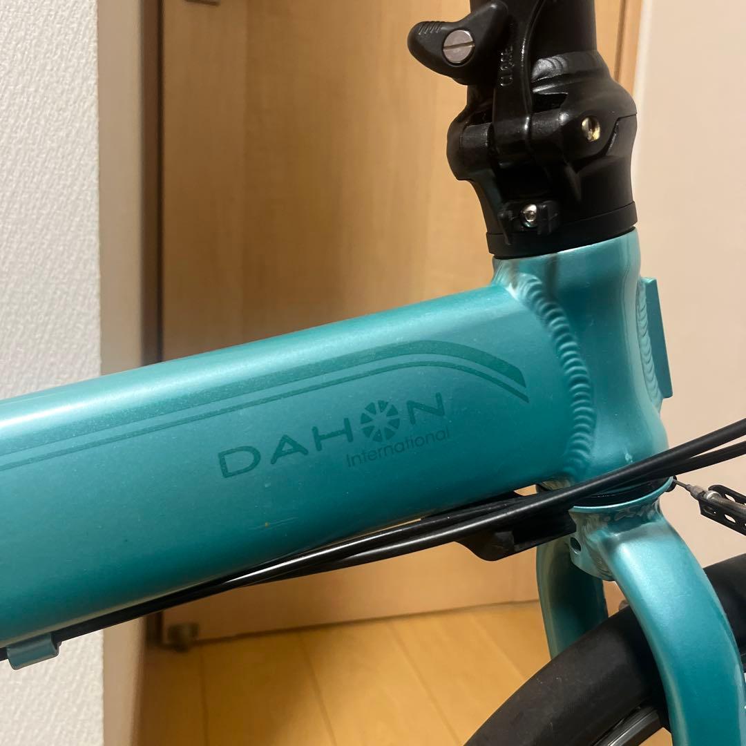 DAHON 折りたたみ自転車 アクアブルー 8段変速