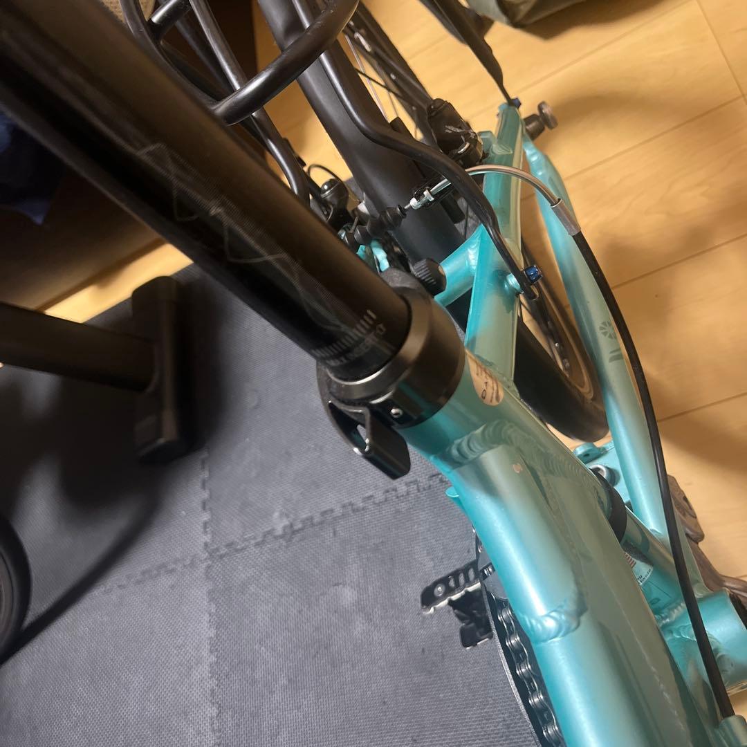 DAHON 折りたたみ自転車 アクアブルー 8段変速