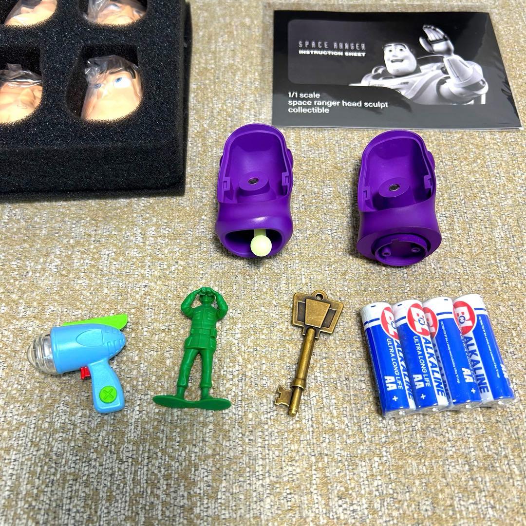 wtf【激レア】バズ•ライトイヤー ヘッドパーツ バージョン2