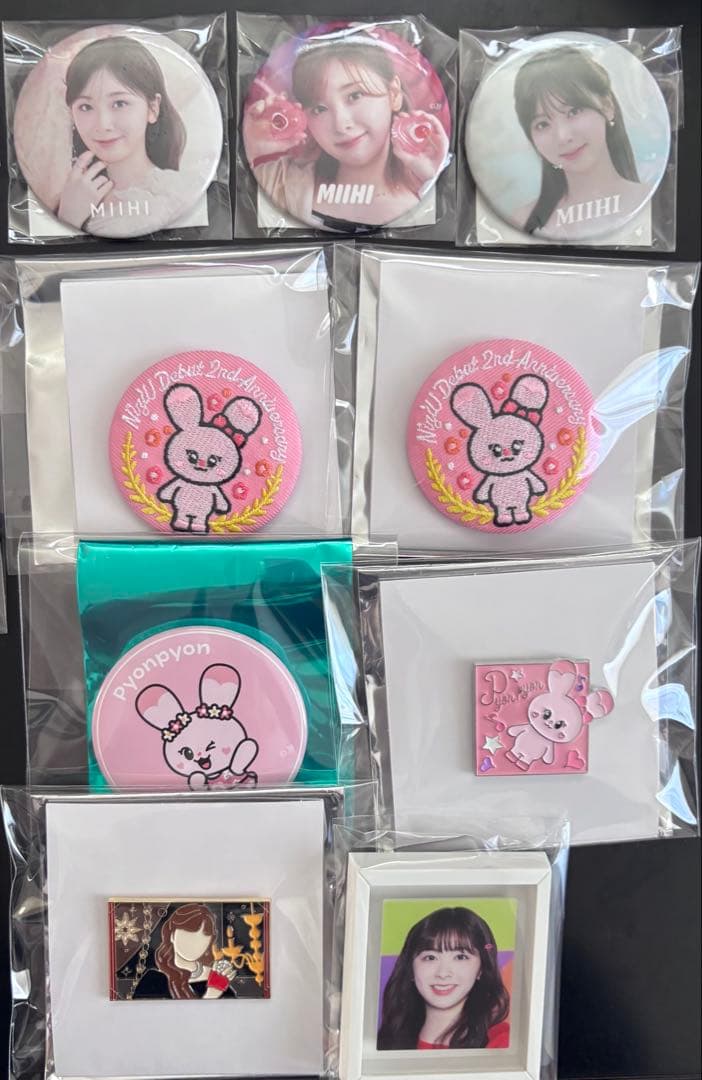 NiziU みいひ 缶バッジ メキハピ〜AWAKEまで全て