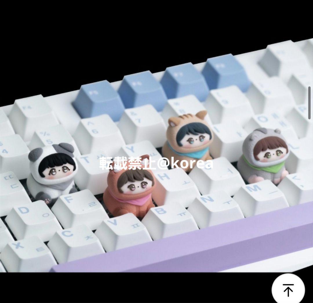 qwer Artisan Handmade Key Cap コンプ 4つ