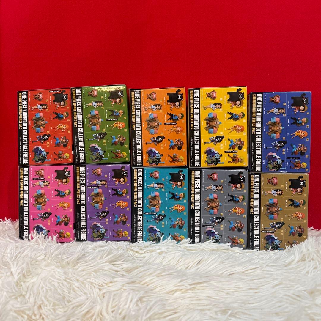 【新品未開封】ワンピース　ワーコレ　熊本　フィギュア　第二弾　コンプリート